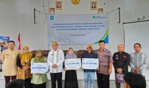 Negara Hadir untuk Pekerja, BPJS Ketenagakerjaan Salurkan Rp189 Juta Santunan ke Ahli Waris Peserta