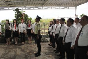 BRI Balige Gelar Upacara Hari Kesaktian Pancasila dengan Hikmat