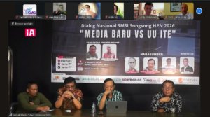 Dialog Nasional SMSI Songsong HPN 2026: “Media Baru vs UU ITE”