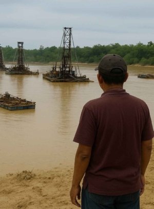Diduga Ada Upeti Mengalir ke Oknum Aparat, Tambang Ilegal Merbuk-Kenari Bangka Tengah Kian Marak
