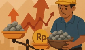 ilustrasi AI harga Timah