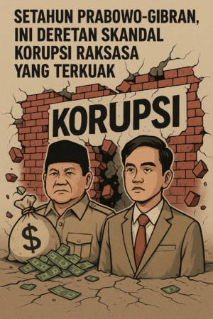 Setahun Prabowo-Gibran, Ini Deretan Skandal Korupsi Raksasa yang Terkuak