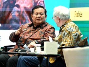 Bikin Dunia Terkagum, Prabowo Ungkap Tolak Proyek Keluarga di Forum Forbes Global