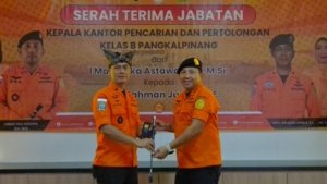 Serah Terima Jabatan Kepala Kantor SAR Pangkalpinang: Kepemimpinan Resmi Berganti