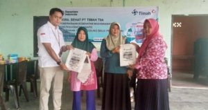 PT TIMAH Tbk Gelar Layanan Kesehatan Gratis dan Bantu Anak Stunting di Karimun