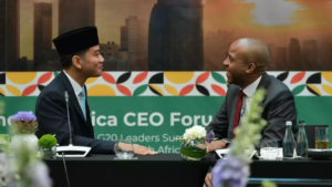 Gibran Umumkan Kebijakan Bebas Visa Indonesia–Afrika Selatan di Forum CEO Afrika