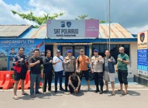 Pelaku Penganiayaan Pedagang di Alun-alun Pangkalpinang Ditangkap Polisi Usai Sembunyi di Laut