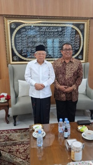 KH. Ma’ruf Amin Resmi Pimpin Dewan Penasehat SMSI