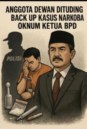 Anggota Dewan Dituding Back Up Kasus Narkoba Oknum Ketua BPD