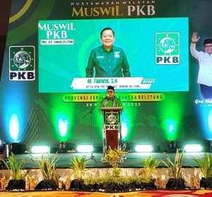 15 Tahun Pimpin PKB Babel, Tanwin Siap Serahkan Tongkat Estafet Kepemimpinan