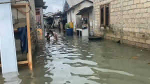 Air Laut Meluap ke Permukiman, 220 Rumah Warga Gedung Nasional Terendam Banjir Rob