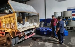 Satgas Halilintar TNI AL Gagalkan Penyelundupan Timah di Tanjung Berikat, Puluhan Ton Diamankan