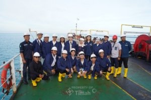 Duta Minerba Goes to Site 2025, Mahasiswa Lihat Langsung Praktik Tambang PT TIMAH