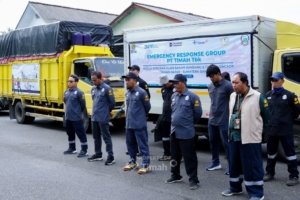 PT TIMAH Tbk Kembali Kerahkan Tim ERG, Perluas Bantuan Banjir di Sumatera