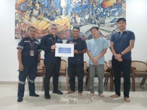 PT TIMAH Tbk Serahkan Bantuan Rumah Duka Gereja di Mentok, Wujud Kepedulian Sosial Menjelang Natal