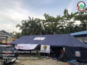 TIM ERG PT TIMAH Tbk Terus Bergerak, Bantu Korban Banjir dan Longsor di Sumatera