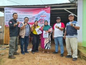 Mobil Sehat PT TIMAH Tbk Layani 90 Warga Terdampak Banjir Rob di Belitung Timur
