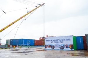 Tutup Tahun 2025, PT TIMAH Tbk Teken Balok dan Ekspor 1.765 Ton Timah ke Pasar Global
