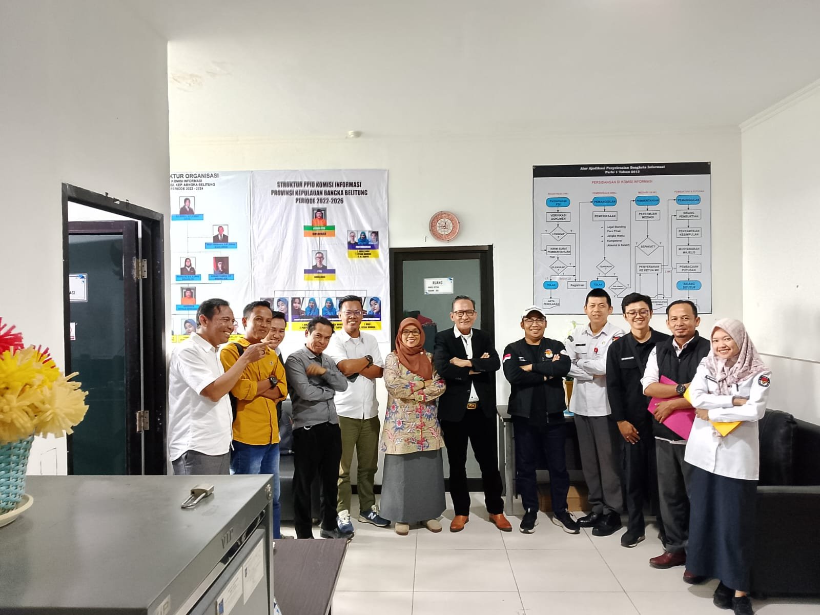 KBOBABEL.COM (Pangkalpinang).– Komisi Informasi Provinsi Kepulauan Bangka Belitung (KI Babel) menjadi tuan rumah hangat bagi kunjungan Komisi Pemilihan Umum (KPU) Kabupaten Bangka Tengah (Bateng) dan Bangka Selatan (Basel), Kamis (11/12/2025).