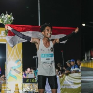 Pelari Asal Bangka Belitung Robi Syianturi Harumkan Indonesia di SEA Games 2025