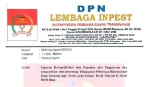 Dugaan Pengaturan Penunjukan Pemenang Lelang di Dirjen Bina Marga, INPEST Laporkan Pokja Kejagung