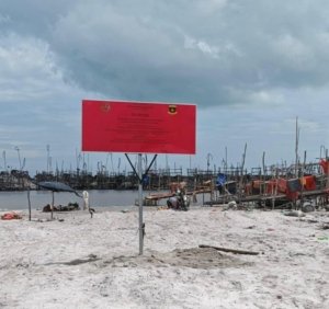 Kejati Babel Pasang Plang Larangan di Sarang Ikan, Cukong Tambang Timah Ilegal Mulai Panik!