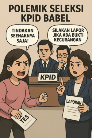 Polemik Seleksi KPID Babel, BK: Silakan Lapor Jika Ada Bukti Kecurangan Dewan