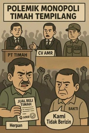 Polemik Monopoli Timah Tempilang: Kolektor Akui Tak Berizin, PT Timah dan CV AMR Diseret