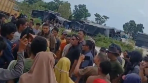 Ketegangan Penambang dan Satgas PKH di Sarang Ikan, Kades Lubuk Besar Buka Suara