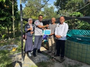 Dorong Ekonomi Desa, PT TIMAH Tbk Salurkan Bantuan Bioflok dan Bibit Ikan di Kundur Barat