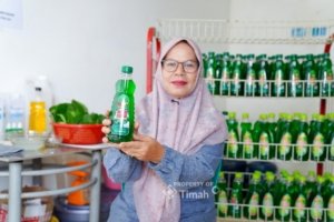 Lengkapi Perizinan, PT TIMAH Tbk Bantu UMKM Sabun Cuci Piring Bunda Fresh Naik Kelas