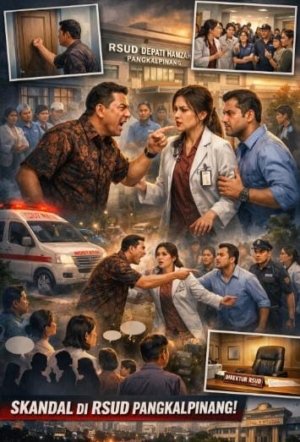 KBOBABEL.COM | Pangkalpinang — Suasana Rumah Sakit Umum Daerah (RSUD) Depati Hamzah Pangkalpinang mendadak gempar, Kamis sore (22/1/2026). Sebuah peristiwa yang diduga melibatkan oknum dokter berinisial DL, yang diketahui menjabat sebagai Direktur RSUD Depati Hamzah Pangkalpinang, bersama seorang pria berinisial S yang disebut-sebut sebagai oknum kontraktor, memicu keributan terbuka dan menjadi perhatian publik. Jum’at (23/1/2026).