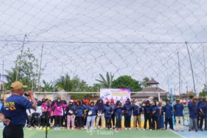 PT TIMAH Tbk Dukung Turnamen Voli Antar Desa, Dorong Prestasi dan Ekonomi Warga Bangka Selatan