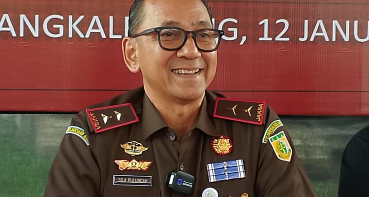 KBOBABEL.COM (PANGKALPINANG) — Kejaksaan Tinggi Kepulauan Bangka Belitung kembali menegaskan keseriusannya memberantas kejahatan pertambangan ilegal. Senin (12/1/2026).