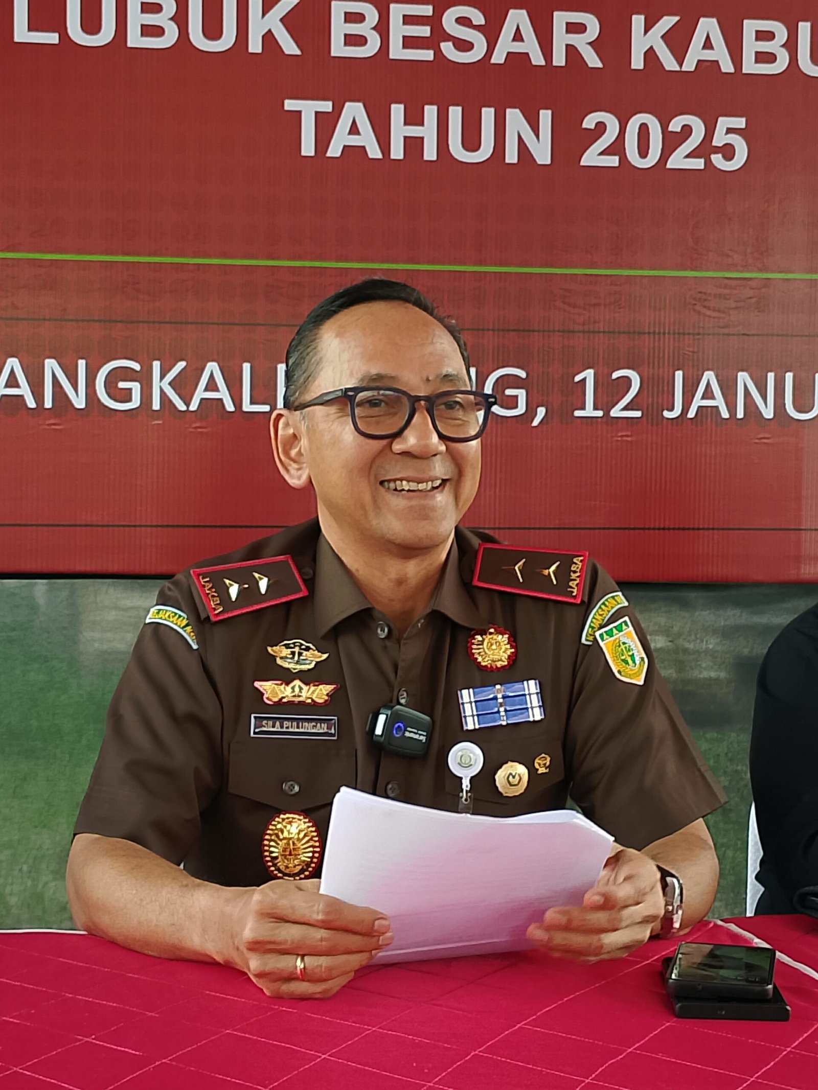 KBOBABEL.COM (PANGKALPINANG) — Kejaksaan Tinggi Kepulauan Bangka Belitung kembali menegaskan keseriusannya memberantas kejahatan pertambangan ilegal. Senin (12/1/2026).