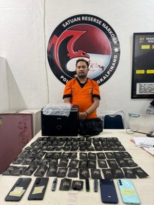 Satresnarkoba Polresta Pangkalpinang Bongkar Modus Baru Narkoba Cair dalam Pod Vape