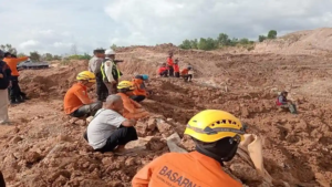 Satu Korban Masih Hilang, Forkopimda Bangka Pantau Pencarian di Eks Tambang Pondi