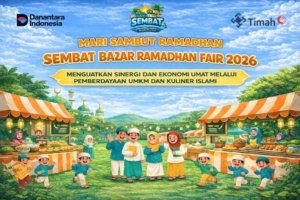 Bantu UMKM Tumbuh di Ramadhan, PT TIMAH Tbk Kolaborasi dengan Sembat Adakan Ramadhan Fair di Pangkalpinang