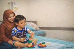 PT TIMAH Bantu Biaya Pengobatan Anak 4 Tahun, Wujudkan Kepedulian Sosial Perusahaan