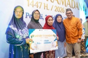 Safari Ramadan 1447 H, PT TIMAH Salurkan Ratusan Paket Sembako untuk Warga Bangka