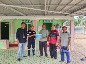 Semarak Ramadan, PT TIMAH Serahkan Dukungan untuk Musala Baiturrohma Desa Keposang