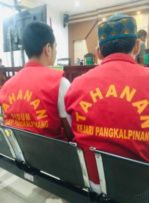 Sidang Pembunuhan Wartawan Babel Diwarnai Kontradiksi Keterangan Terdakwa