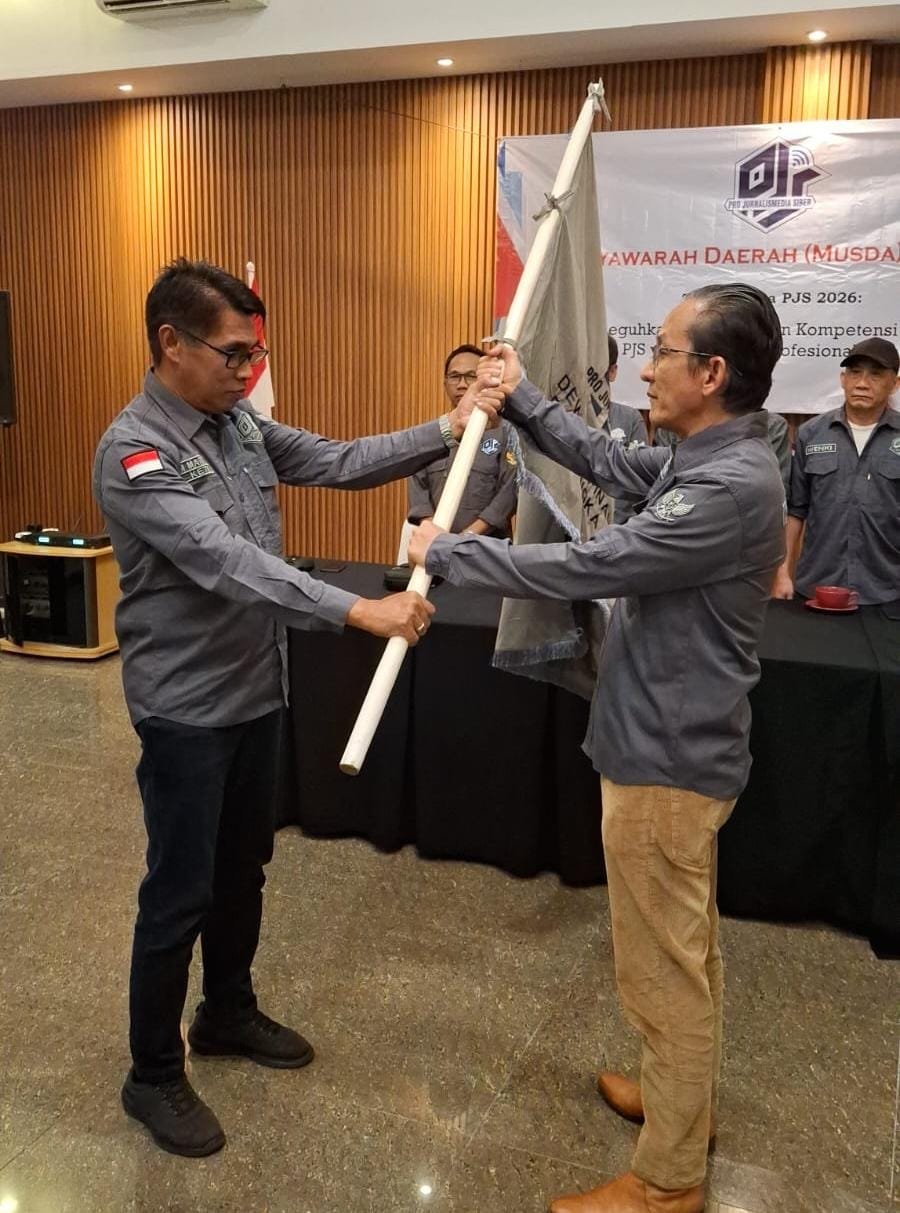 KBOBABEL.COM (PANGKALPINANG) – Ketua Umum Dewan Pimpinan Pusat Pro Jurnalismedia Siber (DPP PJS), Mahmud Marhaba, secara resmi membuka Musyawarah Daerah (Musda) ke-2 Dewan Pimpinan Daerah (DPD) PJS Bangka Belitung, di gelar di Tan Kastel Pangkalpinang, Sabtu (7/2/2026).