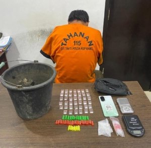 Simpan 41 Klip Sabu di Kontrakan, Pria Asal Pangkalpinang Ditangkap Polda Babel