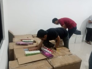 Satreskrim Polres Belitung Amankan Truk Penuh Rokok Ilegal di Teluk Dalam