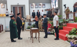 DPRD Babel Lantik Hardi Efendi, Lengkapi Kursi Dapil Pangkalpinang Periode 2024–2029