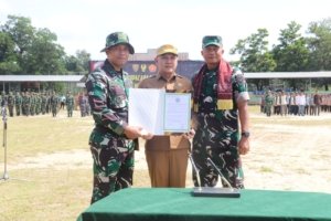 TMMD Ke-127 Kodim 0432/Bangka Selatan Resmi Dibuka di Desa Penutuk