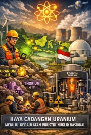 Kaya Cadangan Uranium Menuju Kedaulatan Industri Nuklir Nasional