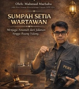 Mahmud Marhaba Ketum PJS: Pisahkan Jurnalis dari Buzzer, Tegakkan Sumpah Setia Profesi
