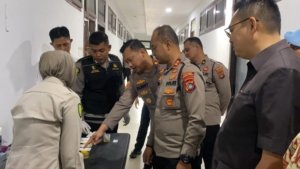 Komitmen Anti Narkoba, 48 Perwira Polres Bangka Barat Jalani Tes Urine